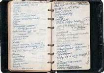 Notebook, 1959