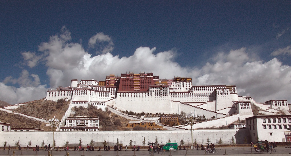 The Potala, home and palace of the Dalhi Lama.