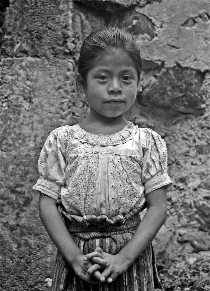 School Girl, Guatamala